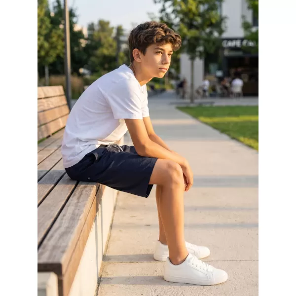  Pantaloni scurți de băieți SAM 73 BS 525 ALBASTRU ÎNCHIS 