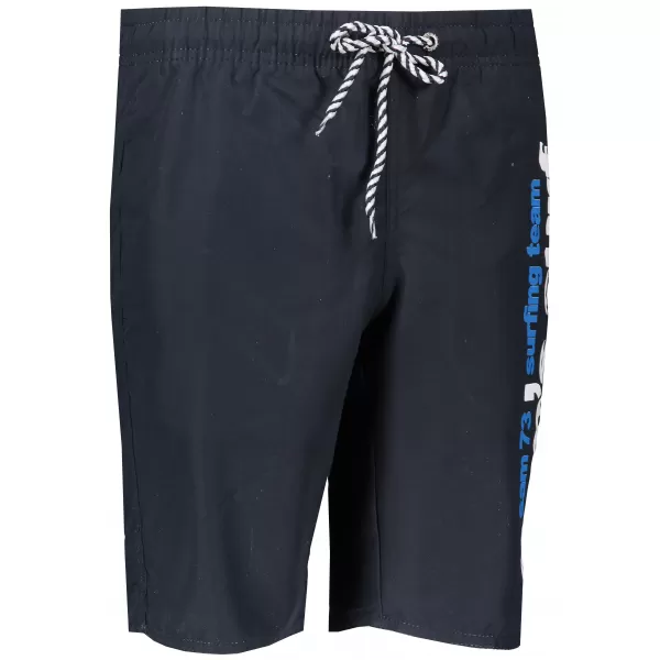 Pantaloni scurți de băieți SAM 73 BS 525 ALBASTRU ÎNCHIS 