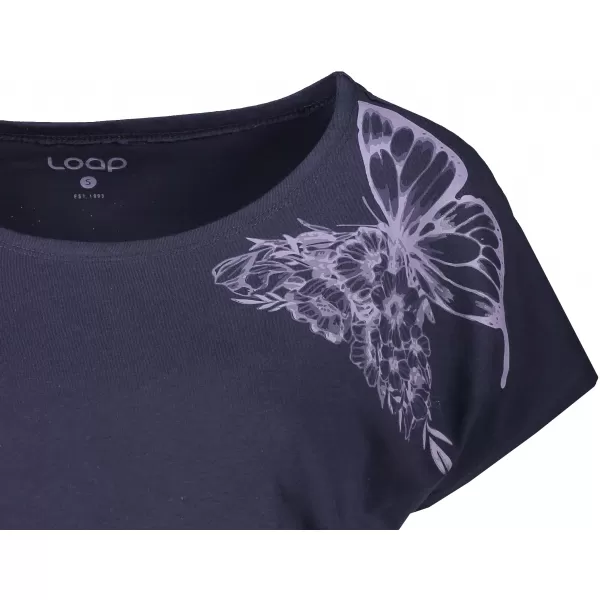  Tricou pentru femei LOAP BABEA CLW2024 ALBASTRU ÎNCHIS 