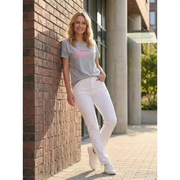  Tricou pentru femei cu mâneci scurte SAM 73 WT 803 GRI DESCHIS 