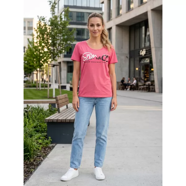  Tricou pentru femei cu mâneci scurte SAM 73 WT 801 ROZ 