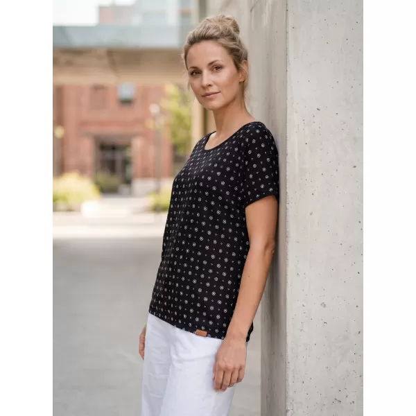  Tricou pentru femei cu mâneci scurte SAM 73 WT 798 NEGRU 