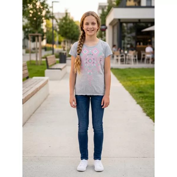  Tricou de fată cu mâneci scurte SAM 73 GT 535 GRI DESCHIS 