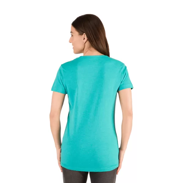  Tricou pentru femei cu mâneci scurte SAM 73 LTSR615 TURCOAZ 