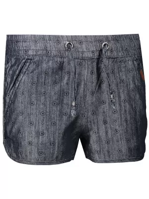 Pantaloni scurți ai fetei SAM 73 GS 525 DENIM ÎNTUNECAT