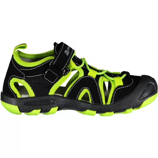  Sandale ALPINE PRO FLAVIO KBTR223 NEGRU/VERDE 