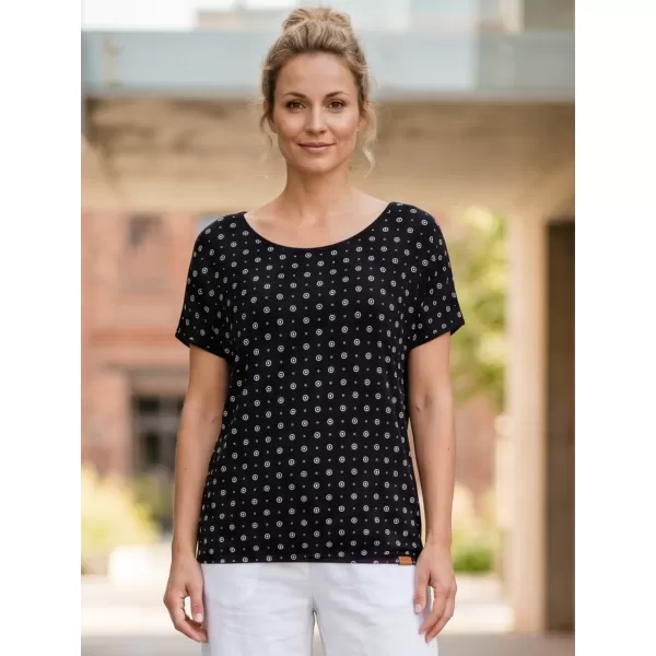  Tricou pentru femei cu mâneci scurte SAM 73 WT 798 NEGRU 