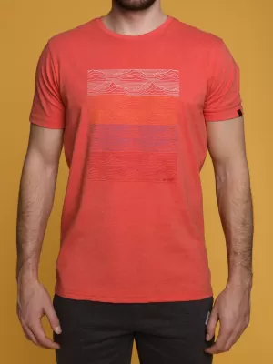 Tricou pentru bărbați LOAP BOELF CLM2028 PORTOCALE
