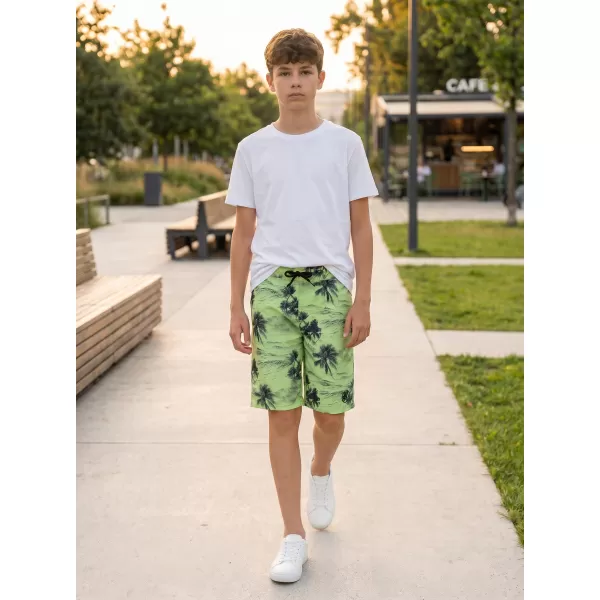  Pantaloni scurți de băieți SAM 73 ERASYLO KPAR189 VERDE 