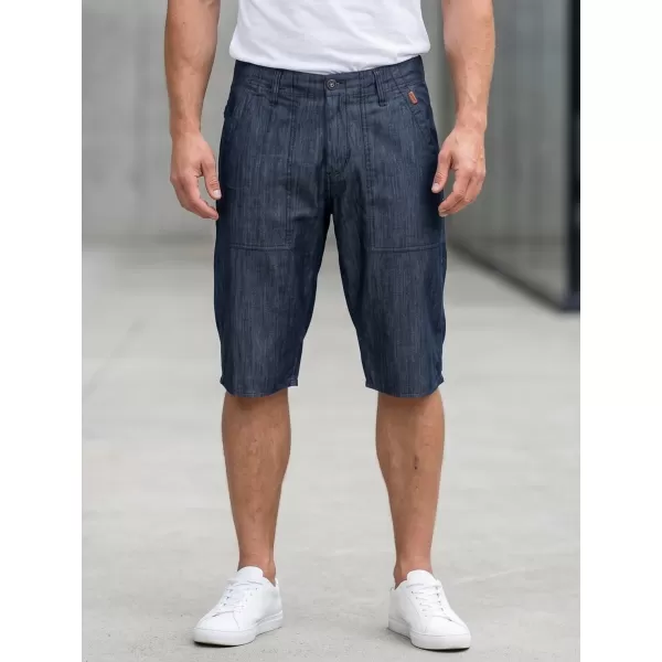  Pantaloni scurţi SAM 73 MS 736 DENIM ÎNTUNECAT 