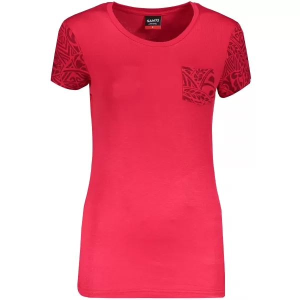  Tricou pentru femei cu mâneci scurte SAM 73 WT 800 ROŞU 