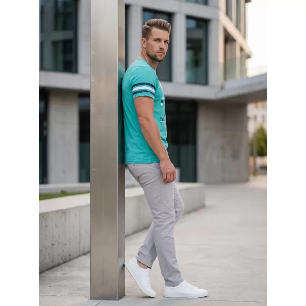  Tricou pentru bărbați cu mâneci scurte SAM 73 MT 762 NEON 