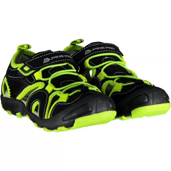  Sandale ALPINE PRO FLAVIO KBTR223 NEGRU/VERDE 