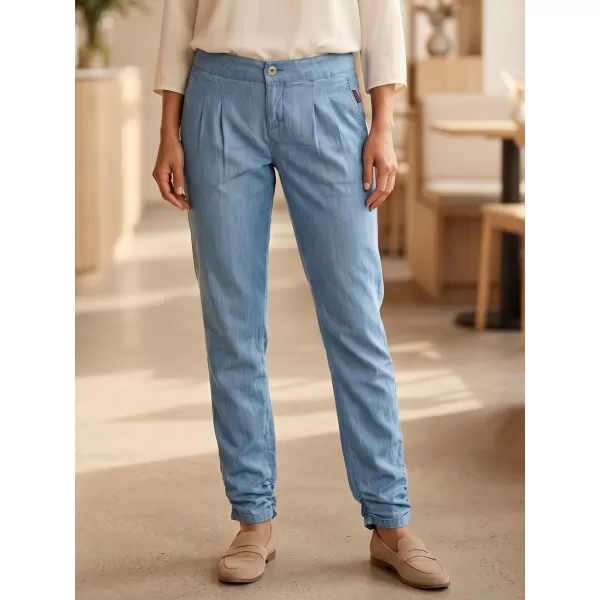 Pantalonii pentru doamne SAM 73 WK 755 DENIM LUMINOS 