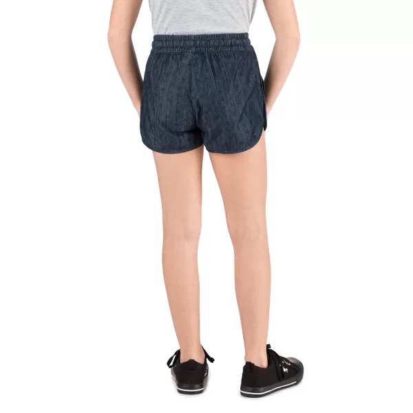  Pantaloni scurți ai fetei SAM 73 GS 525 DENIM ÎNTUNECAT 