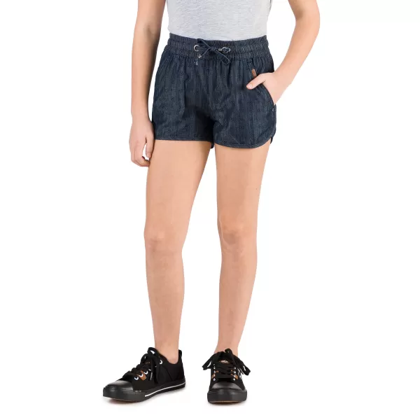  Pantaloni scurți ai fetei SAM 73 GS 525 DENIM ÎNTUNECAT 