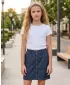 Fusta fetei SAM 73 GZ 521 DENIM ÎNTUNECAT