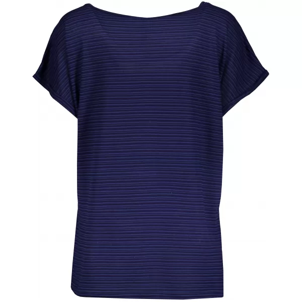 Tricou de damă cu mâneci scurte KIXMI JENNY ALBASTRU INCHIS 