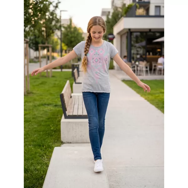  Tricou de fată cu mâneci scurte SAM 73 GT 535 GRI DESCHIS 