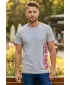 Tricou pentru bărbați cu mâneci scurte SAM 73 MT 766 GRI DESCHIS