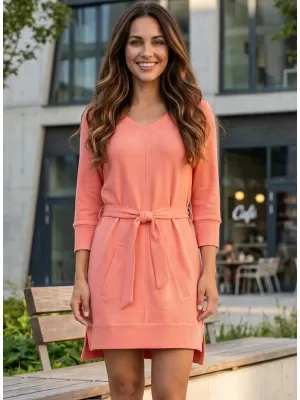 Rochie TORSTAI MIJAS PORTOCALE