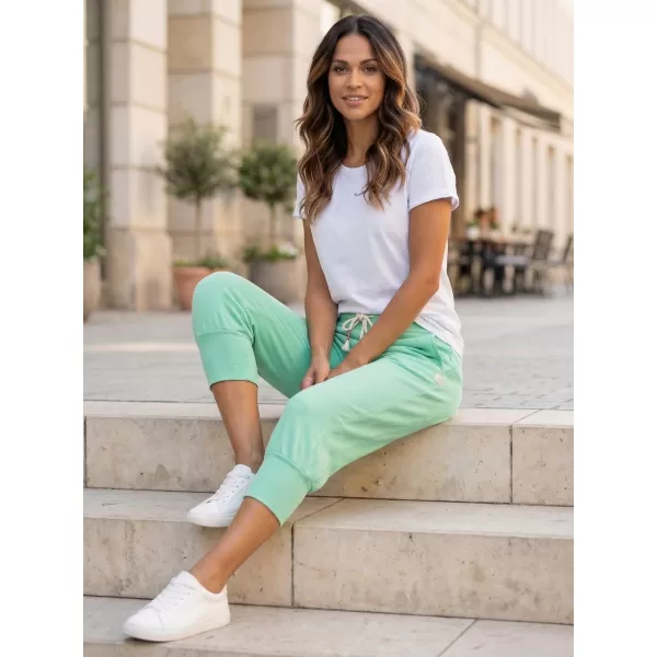  Pantaloni de trening 3/4 pentru femei TORSTAI MYSORE VERDE 