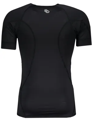 Tricou funcțional pentru bărbați SENSOR COOLMAX TECH NEAGRĂ