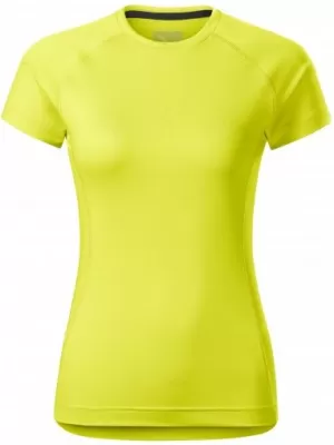Tricou funcțional de damă MALFINI DESTINY 176 GALBEN NEON
