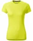 Tricou funcțional de damă MALFINI DESTINY 176 GALBEN NEON
