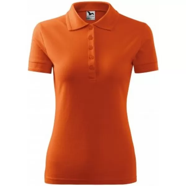  Tricou de damă cu guler MALFINI PIQUE POLO 210 PORTOCALE 