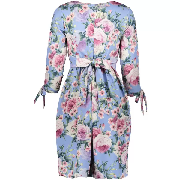  Rochie pentru femei NOMOCO ALICE A195-9 NOMOCO1 BLUE LITER 