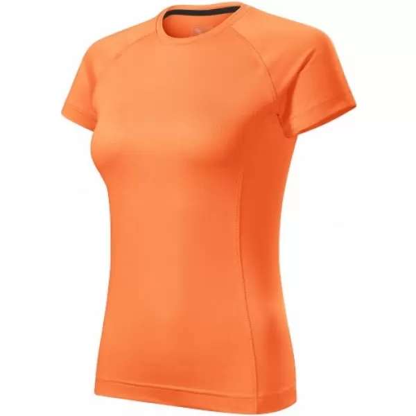  Tricou funcțional de damă MALFINI DESTINY 176 MANDARINA NEON 