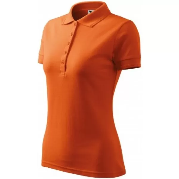 Tricou de damă cu guler MALFINI PIQUE POLO 210 PORTOCALE 