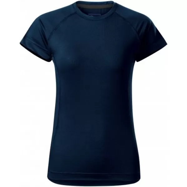  Tricou funcțional de damă MALFINI DESTINY 176 ALBASTRU MARIN 