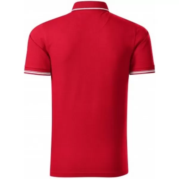  Tricou pentru bărbați cu guler MALFINI PREMIUM PERFECTION PLAIN 251 FORMULA ROSIE 