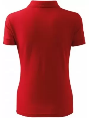 Tricou de damă cu guler MALFINI PIQUE POLO 210 ROŞU