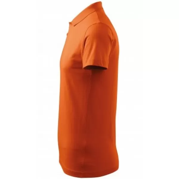  Tricou pentru bărbați cu guler MALFINI SINGLE J. 202 PORTOCALE 