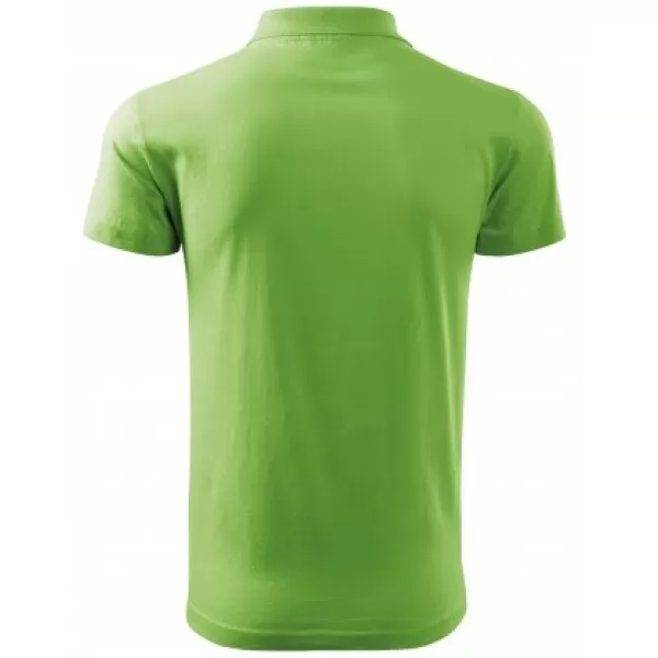  Tricou pentru bărbați cu guler MALFINI SINGLE J. 202 IARBA VERDE 