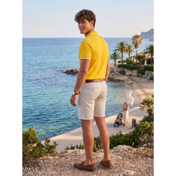  Tricou pentru bărbați cu guler MALFINI URBAN 219 CHIHLIMBAR 