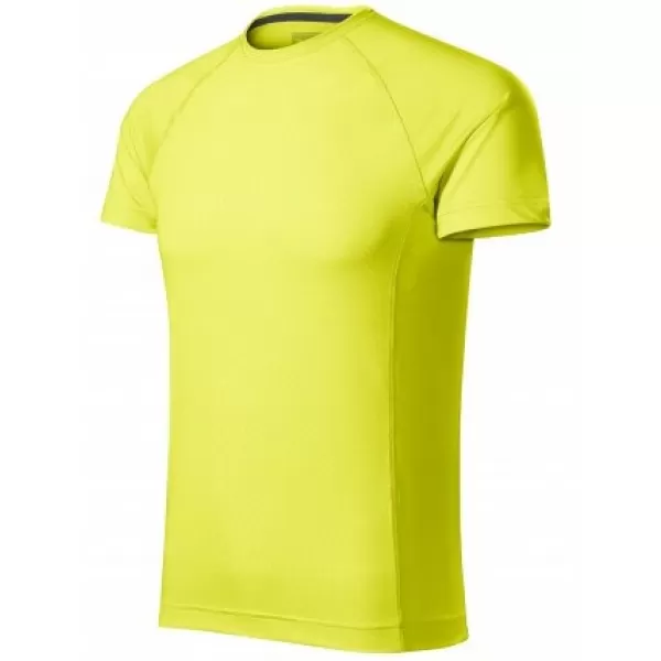  Tricou funcțional pentru bărbați MALFINI DESTINY 175 GALBEN NEON 