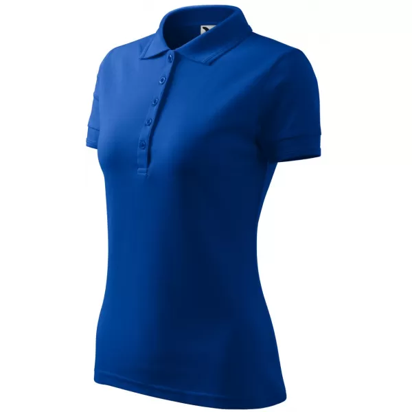  Tricou de damă cu guler MALFINI PIQUE POLO 210 ALBASTRU REGAL 