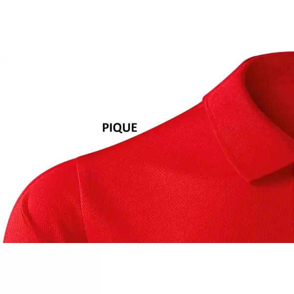  Tricou funcțional pentru bărbați cu guler MALFINI VICTORY 217 ROŞU 
