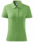 Tricou de damă cu guler MALFINI COTTON 213 IARBA VERDE