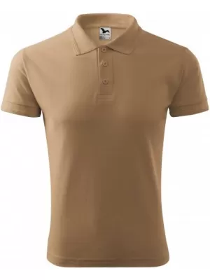Tricou pentru bărbați cu guler MALFINI PIQUE POLO 203 NISIPOASĂ