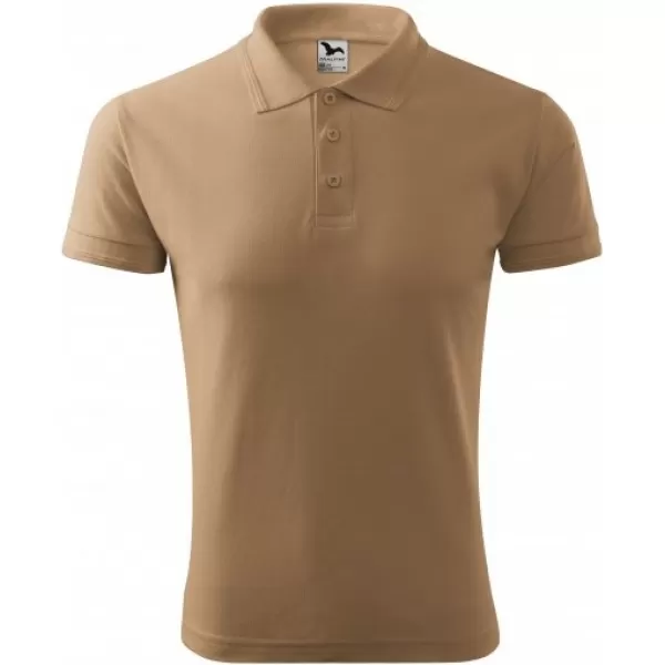  Tricou pentru bărbați cu guler MALFINI PIQUE POLO 203 NISIPOASĂ 