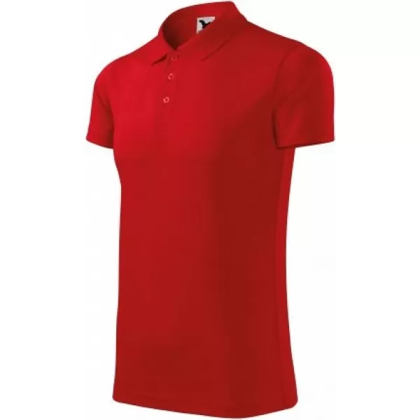 Tricou funcțional pentru bărbați cu guler MALFINI VICTORY 217 ROŞU 