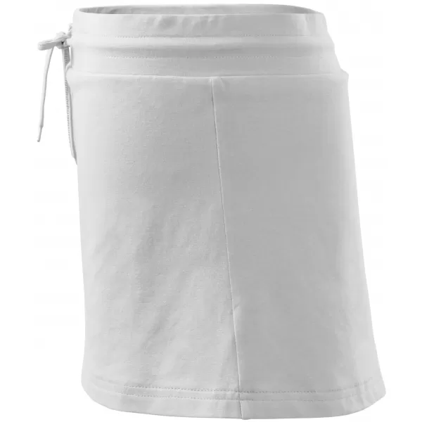  Fusta de dama cu pantaloni scurti MALFINI TWO IN ONE 604 ALB 