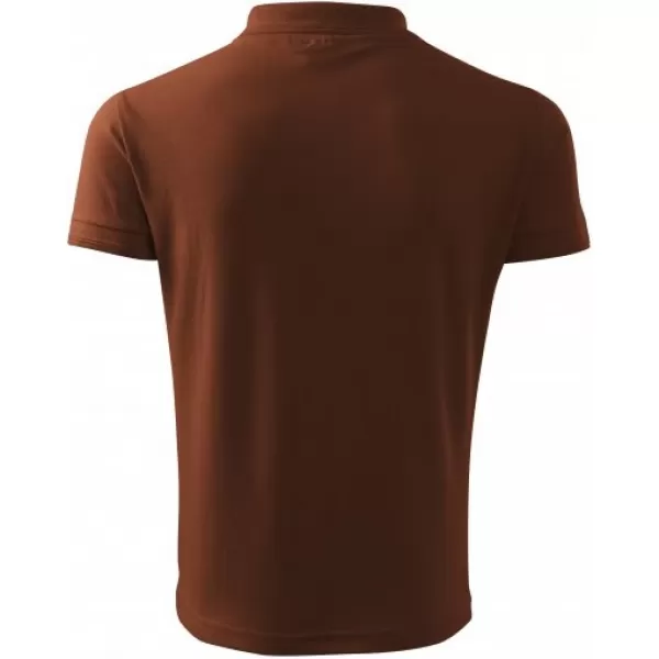  Tricou pentru bărbați cu guler MALFINI PIQUE POLO 203 CIOCOLATĂ 