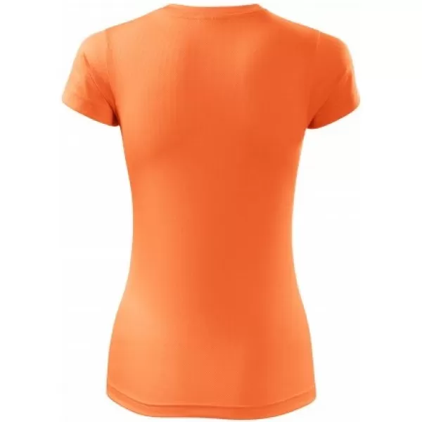  Tricou funcțional de damă MALFINI FANTASY 140 MANDARINA NEON 