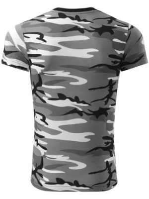 Tricou pentru bărbați MALFINI CAMOUFLAGE 144 GRI CAMUFLAJ